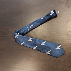 Vintage Schenker ORIGINAL mens Shouser dog, tie